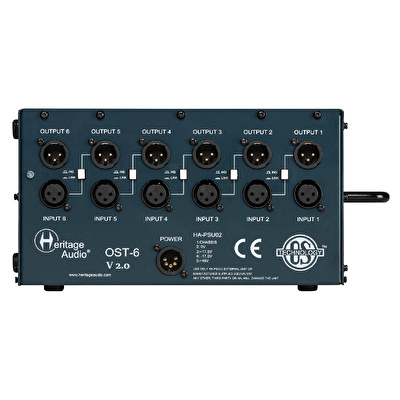 HERITAGE AUDIO OST6 V2.0 6 Yuvalı 500 Serisi Şasi